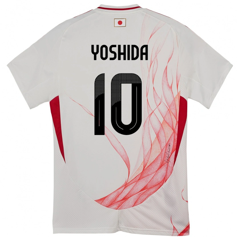Danxen Dámské Japonsko Minato Yoshida #10 Bílý Daleko Hráčské Dresy 24-26 Dres