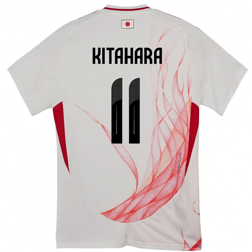 Danxen Dámské Japonsko Maki Kitahara #11 Bílý Daleko Hráčské Dresy 24-26 Dres
