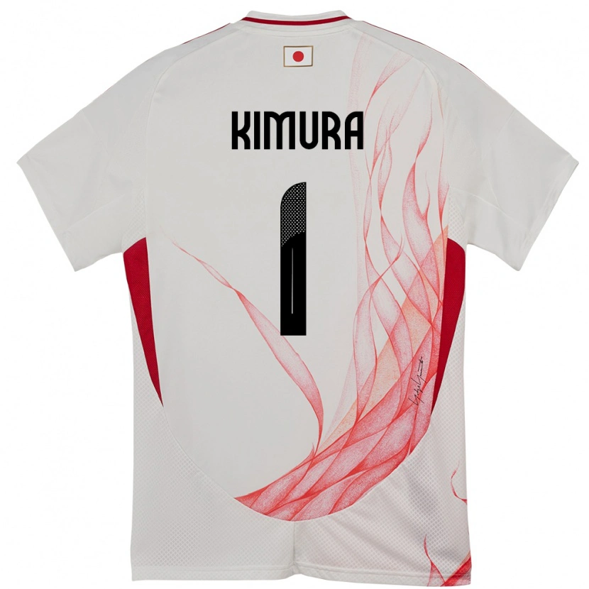 Danxen Dámské Japonsko Ryoya Kimura #1 Bílý Daleko Hráčské Dresy 24-26 Dres