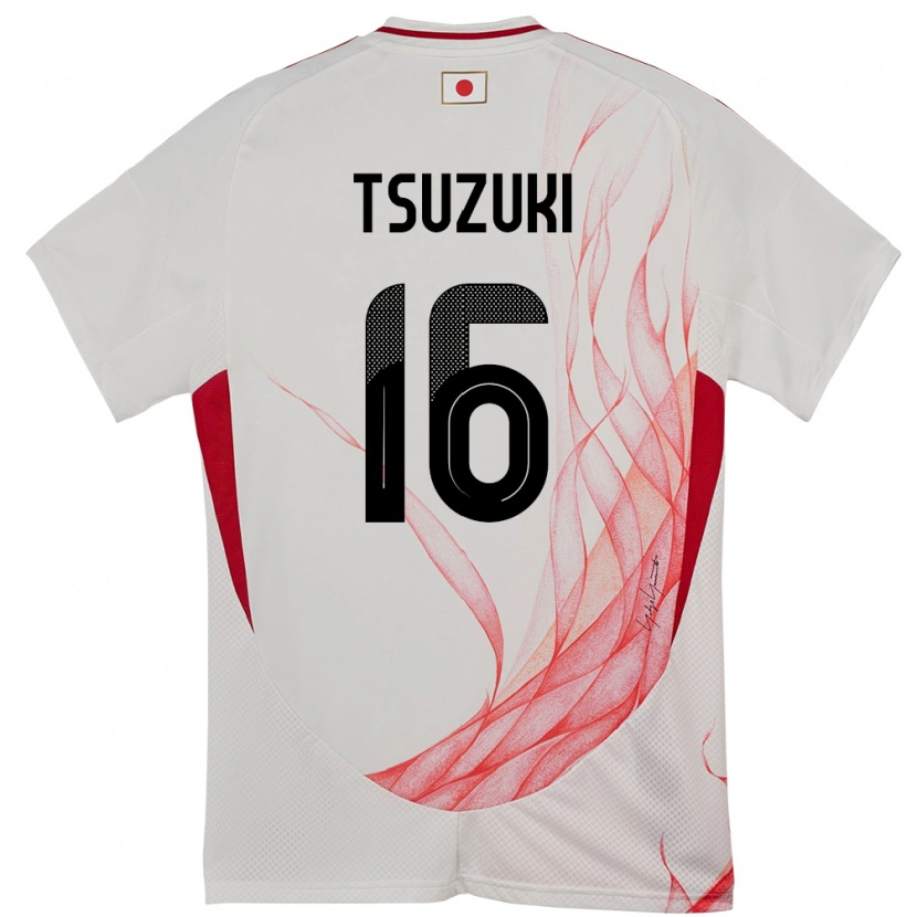 Danxen Dámské Japonsko Shunta Tsuzuki #16 Bílý Daleko Hráčské Dresy 24-26 Dres