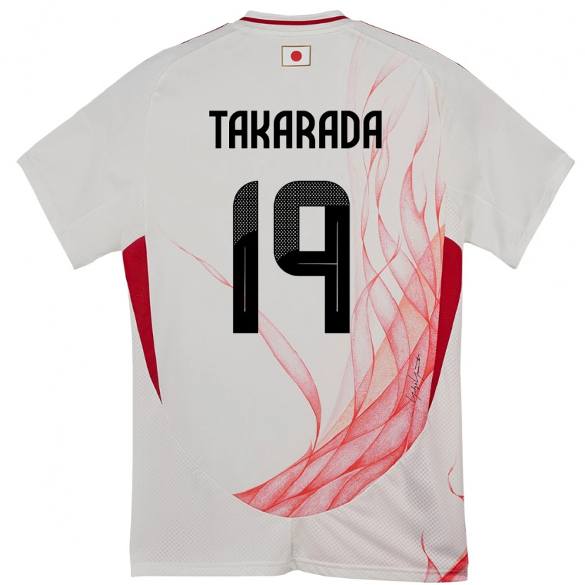 Danxen Dámské Japonsko Saori Takarada #19 Bílý Daleko Hráčské Dresy 24-26 Dres