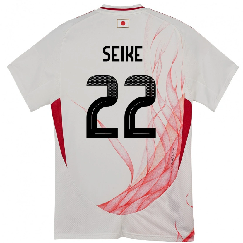 Danxen Dámské Japonsko Kiko Seike #22 Bílý Daleko Hráčské Dresy 24-26 Dres