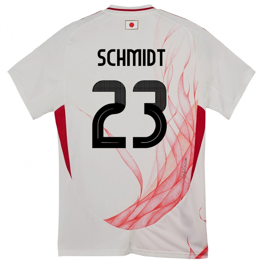 Danxen Dámské Japonsko Daniel Schmidt #23 Bílý Daleko Hráčské Dresy 24-26 Dres