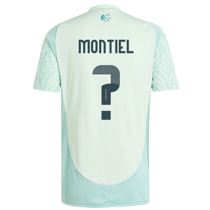 Danxen Dámské Mexiko Elías Montiel #0 Povlečení Zelené Daleko Hráčské Dresy 24-26 Dres