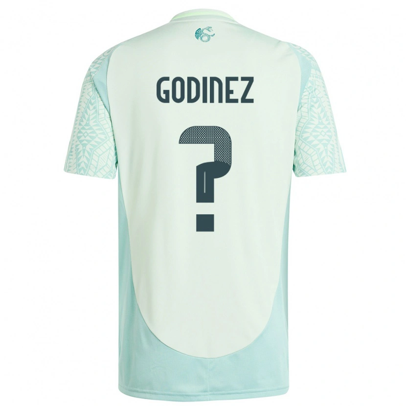 Danxen Dámské Mexiko André Godinez #0 Povlečení Zelené Daleko Hráčské Dresy 24-26 Dres