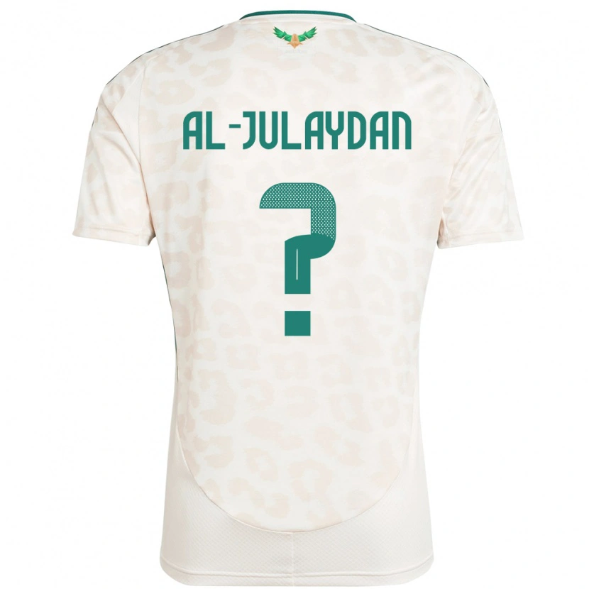 Danxen Dámské Saúdská Arábie Ahmed Al-Julaydan #0 Bílý Daleko Hráčské Dresy 24-26 Dres