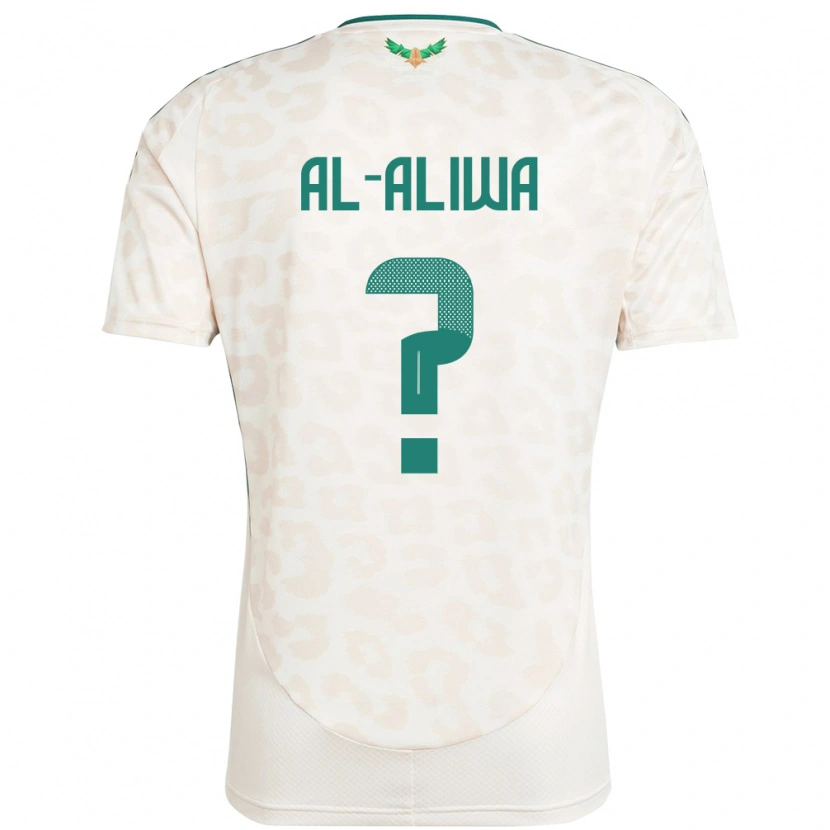 Danxen Dámské Saúdská Arábie Abdulaziz Al-Aliwa #0 Bílý Daleko Hráčské Dresy 24-26 Dres
