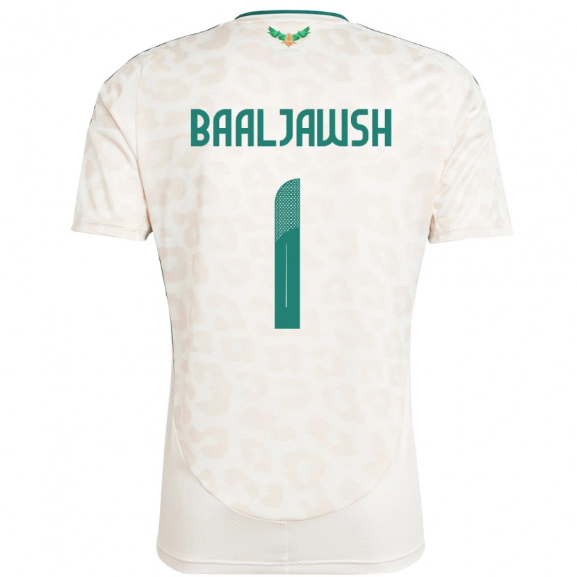 Danxen Dámské Saúdská Arábie Turki Baaljawsh #1 Bílý Daleko Hráčské Dresy 24-26 Dres