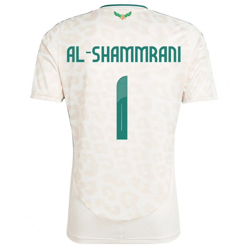 Danxen Dámské Saúdská Arábie Faisal Al-Shammrani #1 Bílý Daleko Hráčské Dresy 24-26 Dres