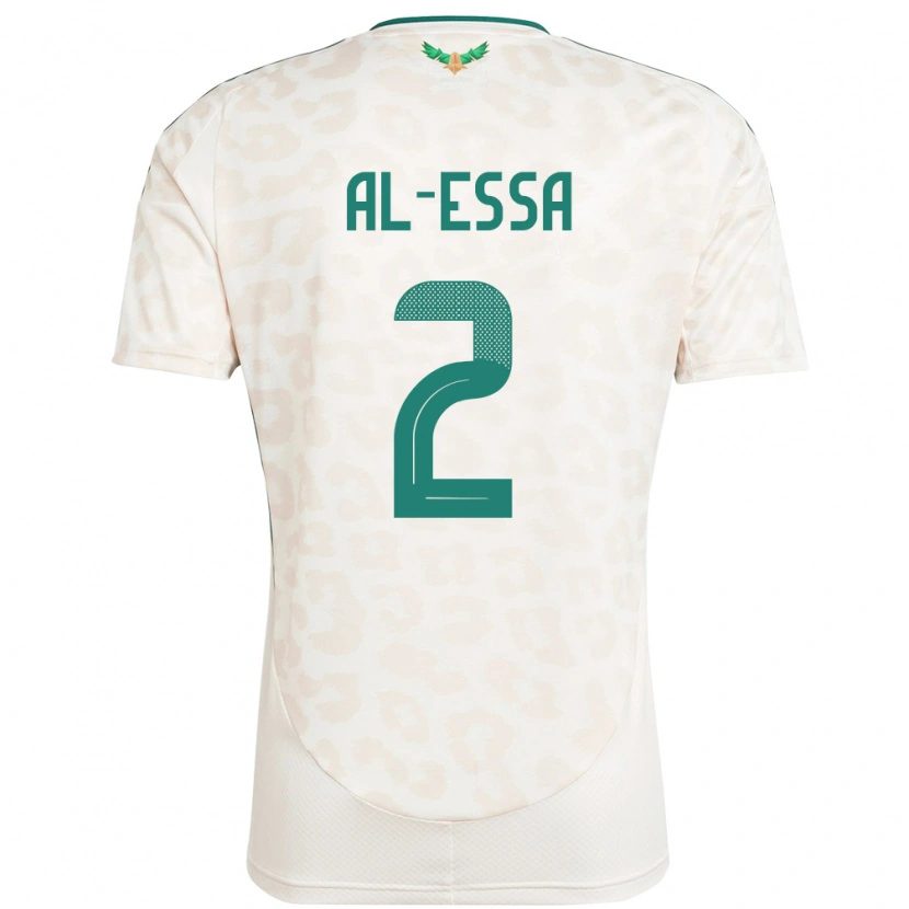 Danxen Dámské Saúdská Arábie Sultan Al-Essa #2 Bílý Daleko Hráčské Dresy 24-26 Dres