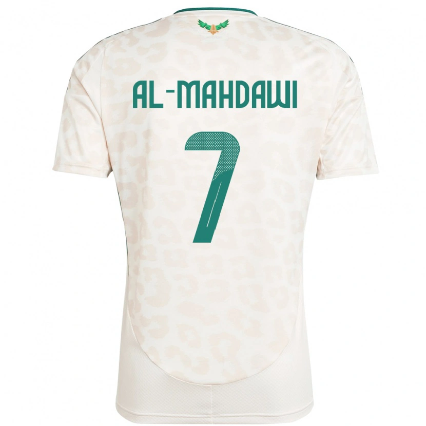 Danxen Dámské Saúdská Arábie Ali Al-Mahdawi #7 Bílý Daleko Hráčské Dresy 24-26 Dres