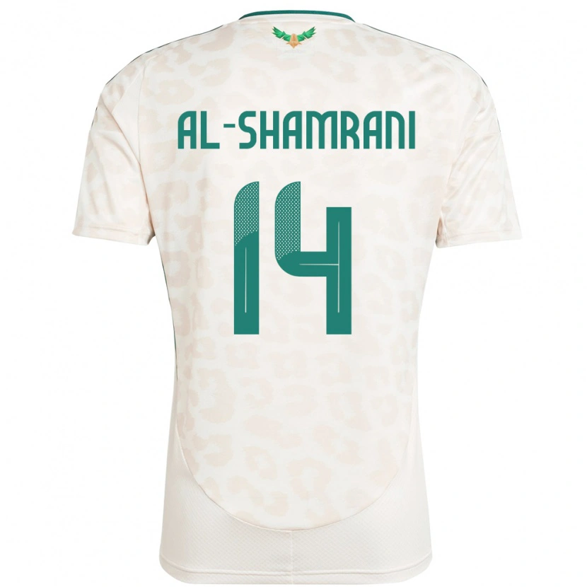 Danxen Dámské Saúdská Arábie Farhah Al-Shamrani #14 Bílý Daleko Hráčské Dresy 24-26 Dres