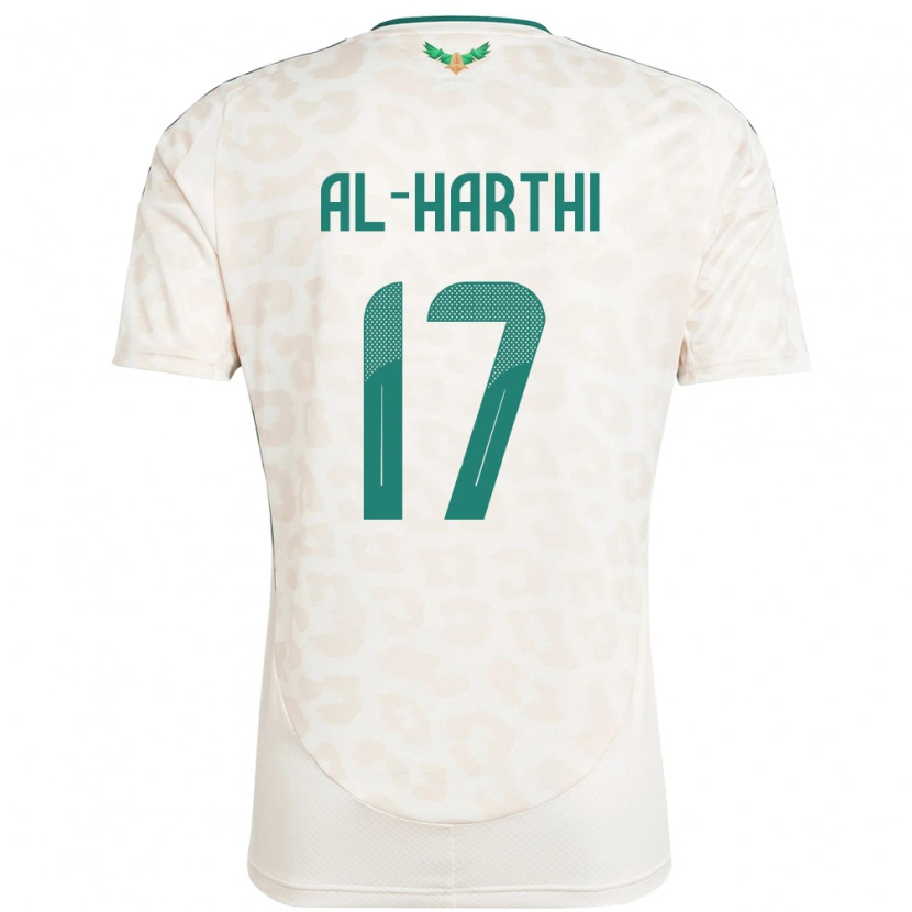 Danxen Dámské Saúdská Arábie Adel Al-Harthi #17 Bílý Daleko Hráčské Dresy 24-26 Dres