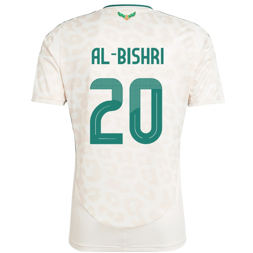 Danxen Dámské Saúdská Arábie Nawaf Al-Bishri #20 Bílý Daleko Hráčské Dresy 24-26 Dres