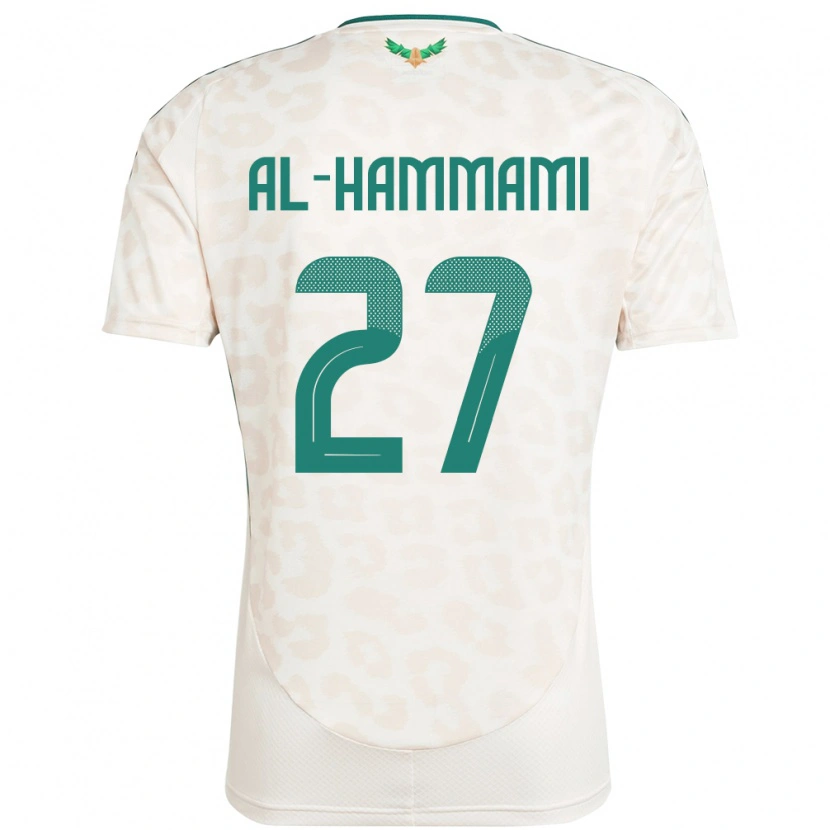 Danxen Dámské Saúdská Arábie Hammam Al-Hammami #27 Bílý Daleko Hráčské Dresy 24-26 Dres