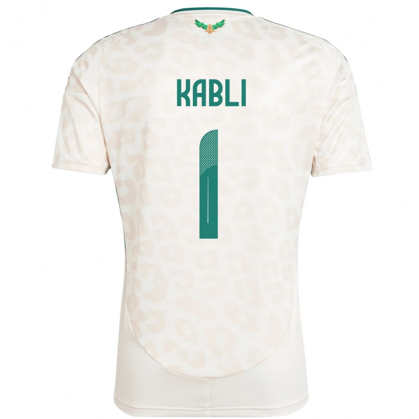 Danxen Dámské Saúdská Arábie Bader Kabli #1 Bílý Daleko Hráčské Dresy 24-26 Dres