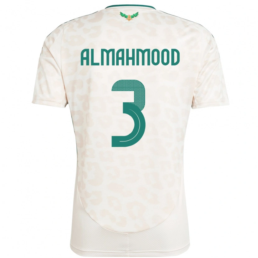Danxen Dámské Saúdská Arábie Mohammed Almahmood #3 Bílý Daleko Hráčské Dresy 24-26 Dres
