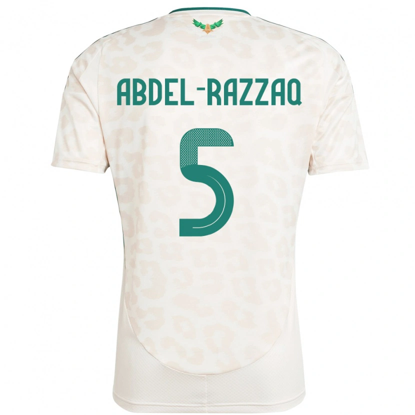 Danxen Dámské Saúdská Arábie Lana Abdel Razzaq #5 Bílý Daleko Hráčské Dresy 24-26 Dres