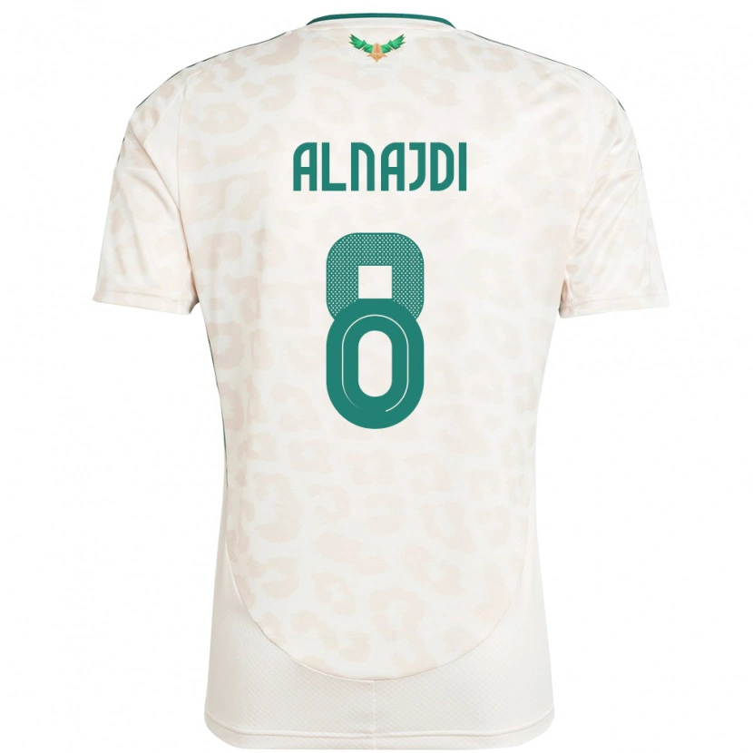 Danxen Dámské Saúdská Arábie Salem Alnajdi #8 Bílý Daleko Hráčské Dresy 24-26 Dres