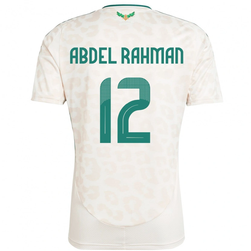 Danxen Dámské Saúdská Arábie Mona Abdel Rahman #12 Bílý Daleko Hráčské Dresy 24-26 Dres