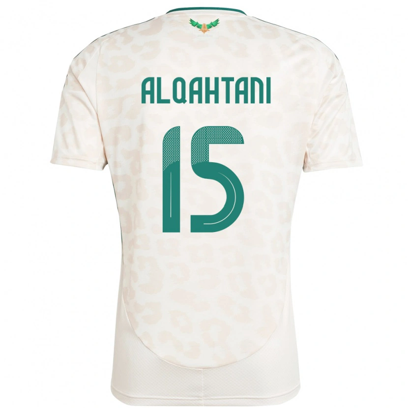 Danxen Dámské Saúdská Arábie Mohammed Alqahtani #15 Bílý Daleko Hráčské Dresy 24-26 Dres