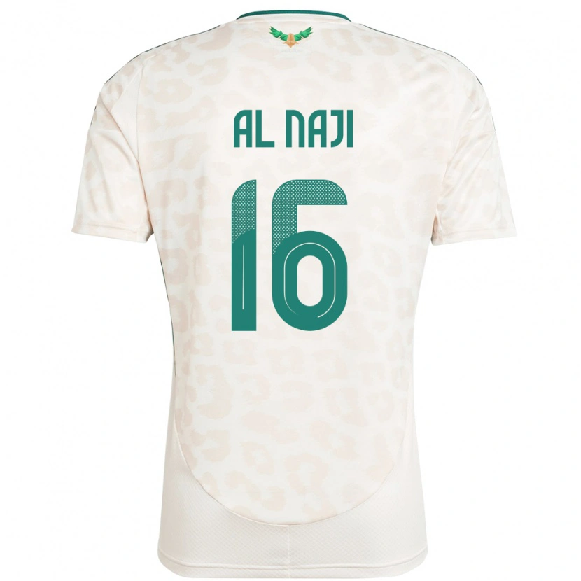 Danxen Dámské Saúdská Arábie Sami Al Naji #16 Bílý Daleko Hráčské Dresy 24-26 Dres
