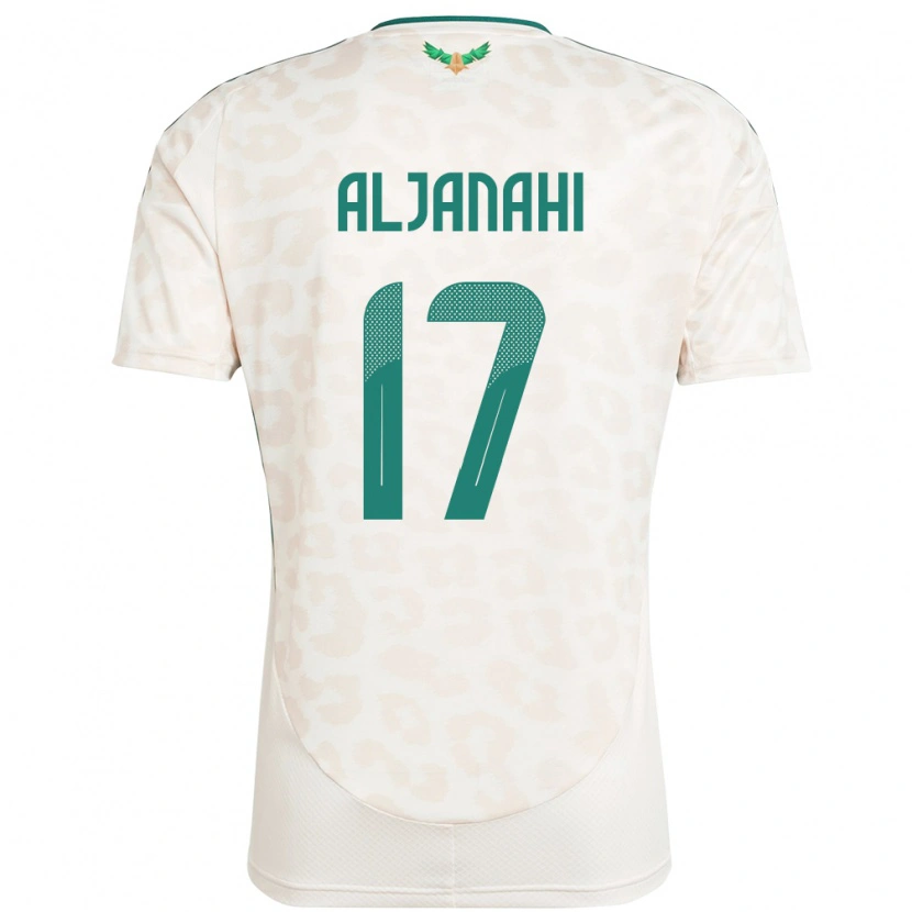 Danxen Dámské Saúdská Arábie Nawaf Aljanahi #17 Bílý Daleko Hráčské Dresy 24-26 Dres