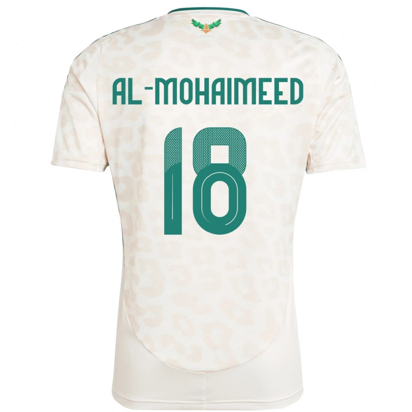 Danxen Dámské Saúdská Arábie Samer Al Mohaimeed #18 Bílý Daleko Hráčské Dresy 24-26 Dres