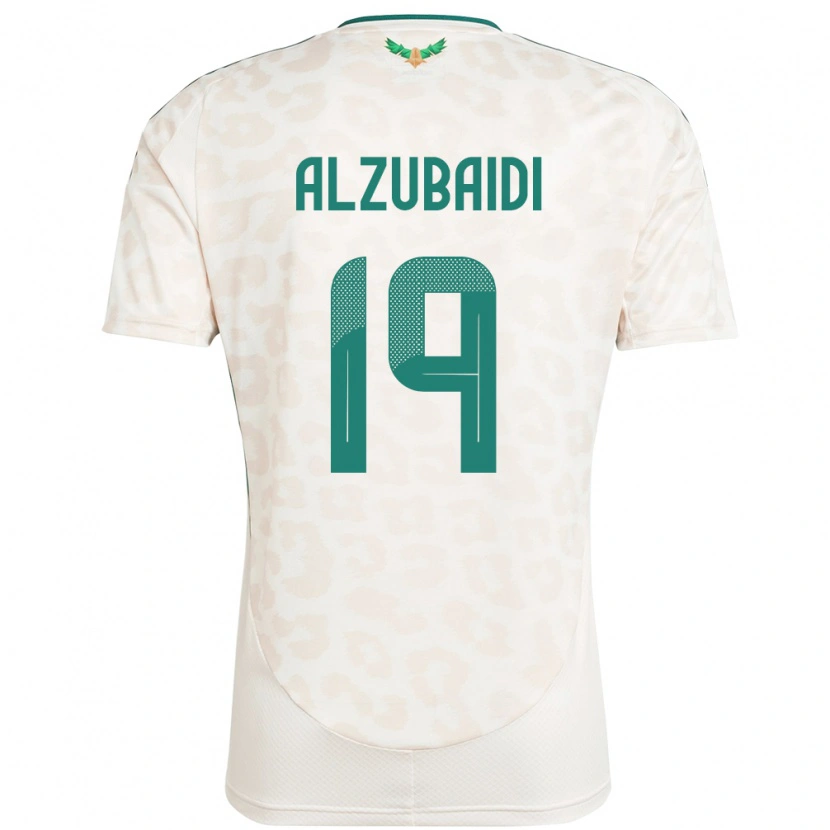 Danxen Dámské Saúdská Arábie Yaseen Alzubaidi #19 Bílý Daleko Hráčské Dresy 24-26 Dres