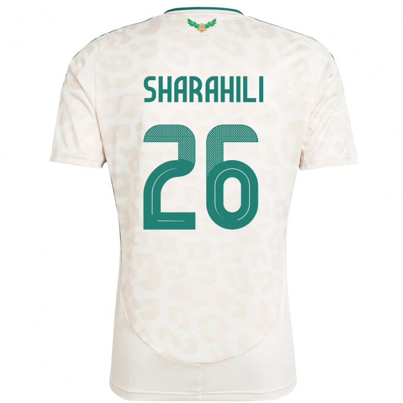 Danxen Dámské Saúdská Arábie Riyadh Sharahili #26 Bílý Daleko Hráčské Dresy 24-26 Dres