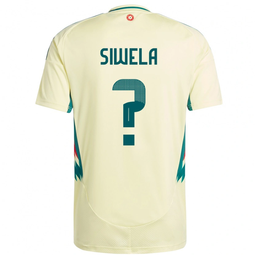 Danxen Dámské Wales Nioll Siwela #0 Béžově Žlutá Daleko Hráčské Dresy 24-26 Dres