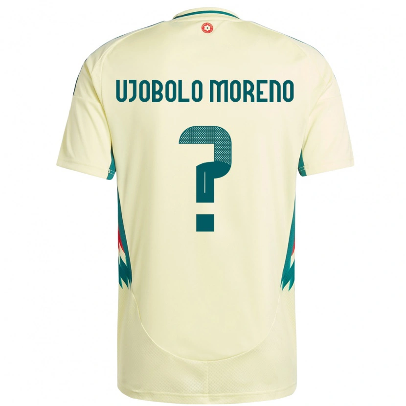 Danxen Dámské Wales Sergeant Ujobolo Moreno #0 Béžově Žlutá Daleko Hráčské Dresy 24-26 Dres