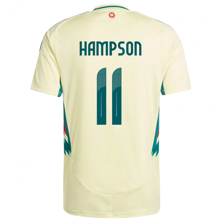 Danxen Dámské Wales Owen Hampson #11 Béžově Žlutá Daleko Hráčské Dresy 24-26 Dres