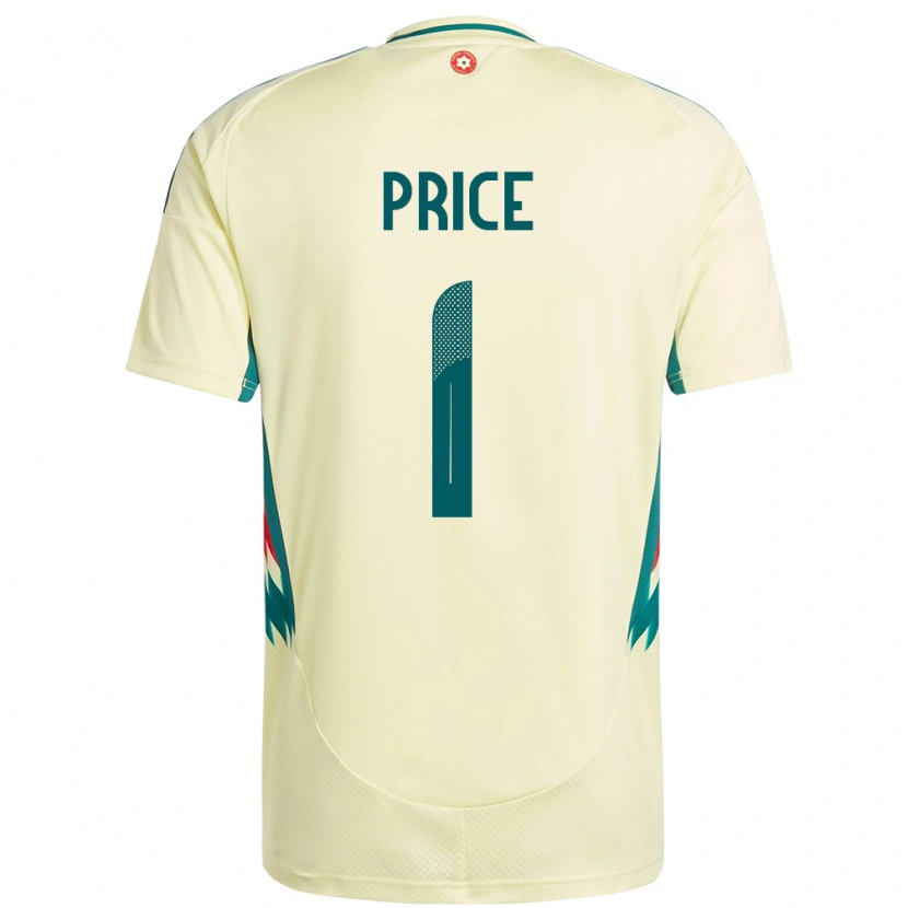 Danxen Dámské Wales Jo Price #1 Béžově Žlutá Daleko Hráčské Dresy 24-26 Dres