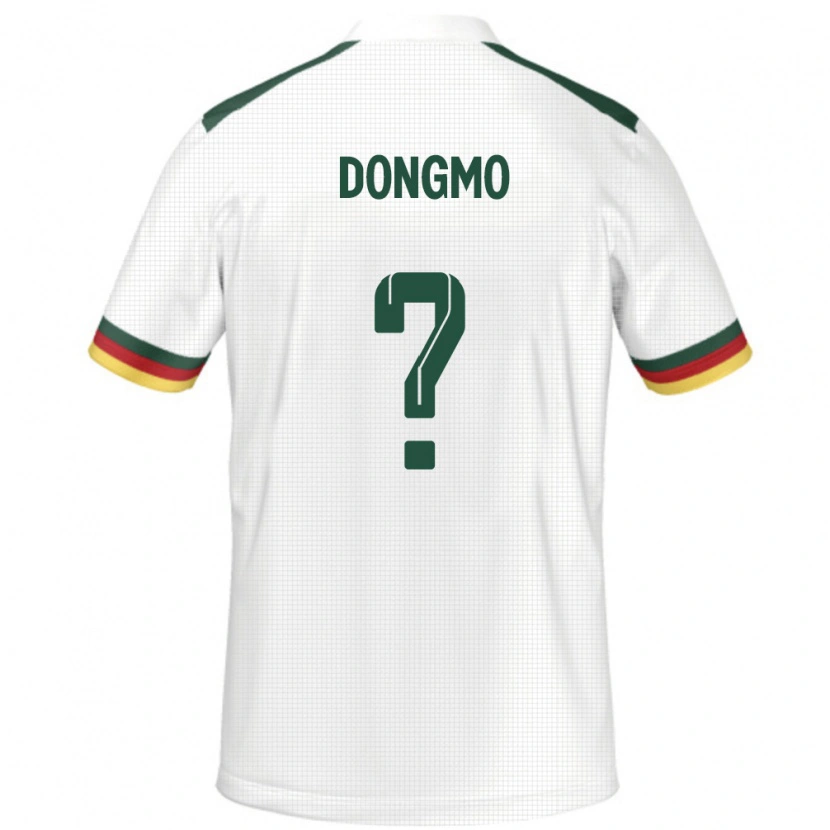 Danxen Dámské Kamerun Danel Dongmo #0 Bílý Daleko Hráčské Dresy 24-26 Dres