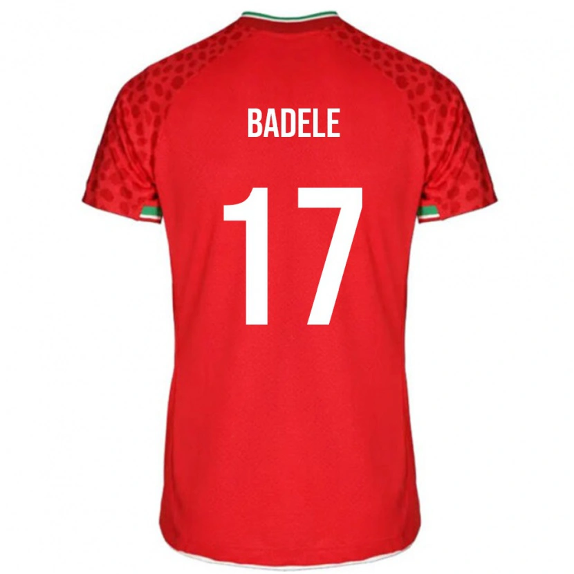 Danxen Dámské Írán Mehrab Badele #17 Červený Daleko Hráčské Dresy 24-26 Dres