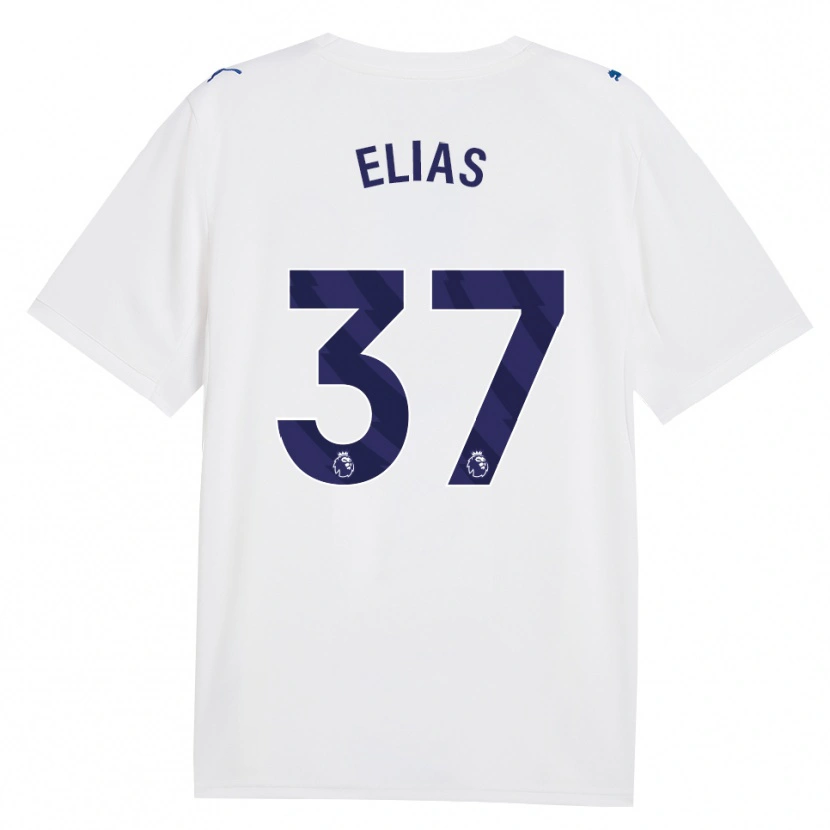 Danxen Dámské Allan Andrade Elias #37 Námořní Bílá Třetí Hráčské Dresy 2026/27 Dres