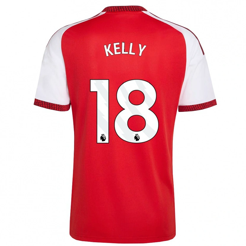 Danxen Dámské Chloe Kelly #18 Červená Bílá Černá Domů Hráčské Dresy 2026/27 Dres