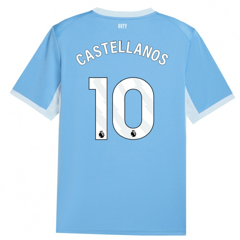 Danxen Dámské Deyna Castellanos #10 Světle Nebesky Modrá Bílá Domů Hráčské Dresy 2026/27 Dres