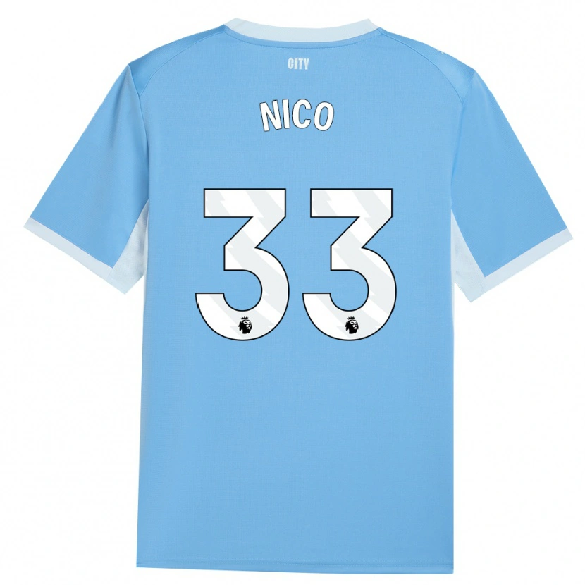 Danxen Dámské Nico O'reilly #33 Světle Nebesky Modrá Bílá Domů Hráčské Dresy 2026/27 Dres
