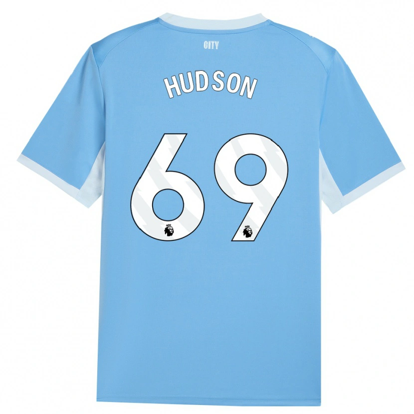 Danxen Dámské Max Hudson #69 Světle Nebesky Modrá Bílá Domů Hráčské Dresy 2026/27 Dres