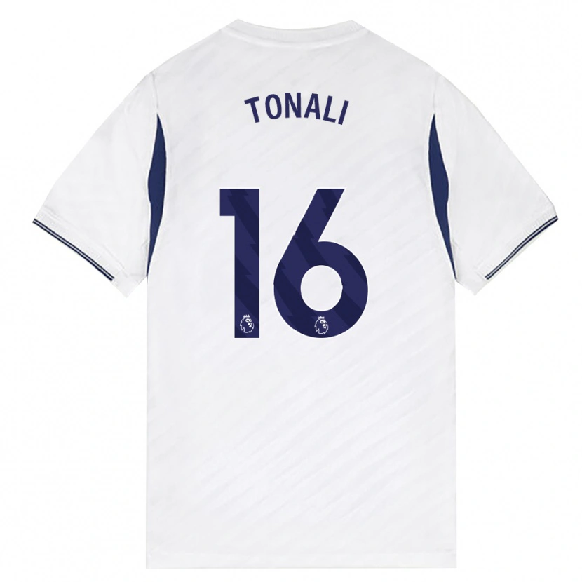 Danxen Dámské Sandro Tonali #16 Bílá Červená Fialová Domů Hráčské Dresy 2026/27 Dres