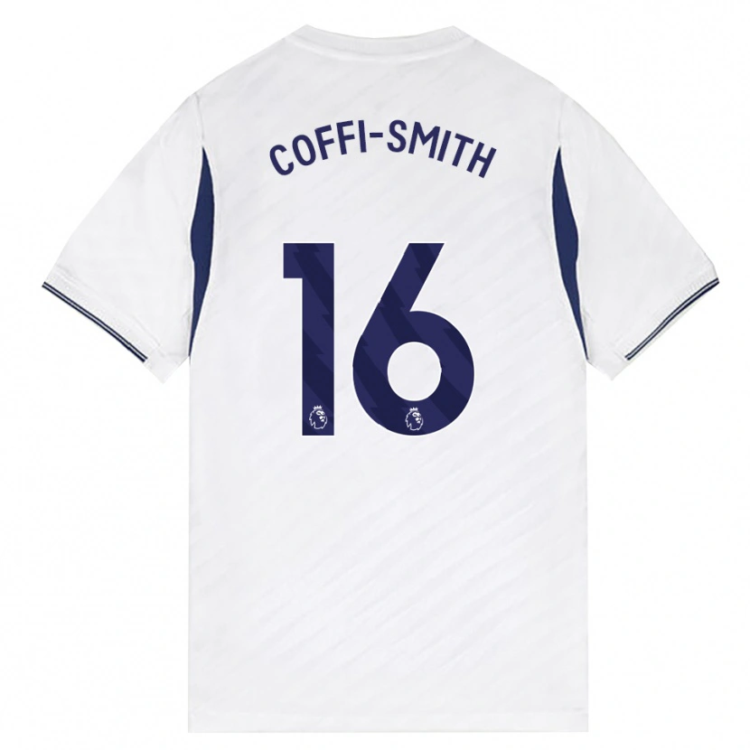 Danxen Dámské Courtney Coffi-Smith #16 Bílá Červená Fialová Domů Hráčské Dresy 2026/27 Dres
