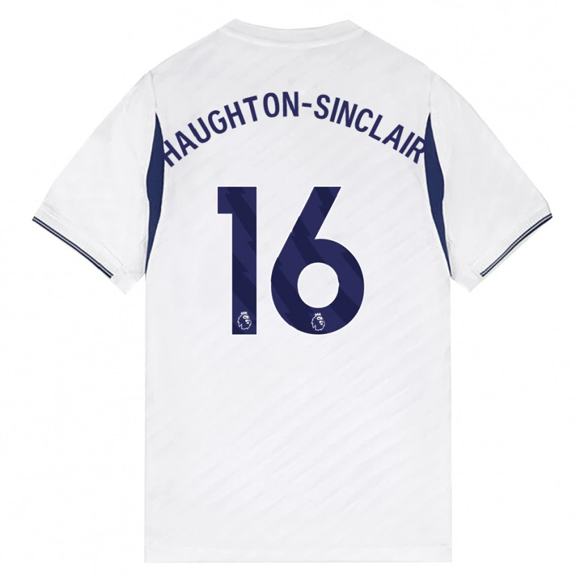 Danxen Dámské Ashiah Haughton-Sinclair #16 Bílá Červená Fialová Domů Hráčské Dresy 2026/27 Dres