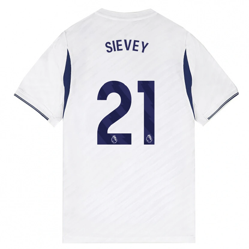Danxen Dámské Max Sievey #21 Bílá Červená Fialová Domů Hráčské Dresy 2026/27 Dres