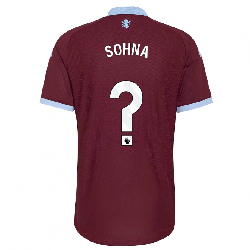 Danxen Dámské Myles Sohna #0 Modrá Chodníčková Vínově Červená Domů Hráčské Dresy 2026/27 Dres