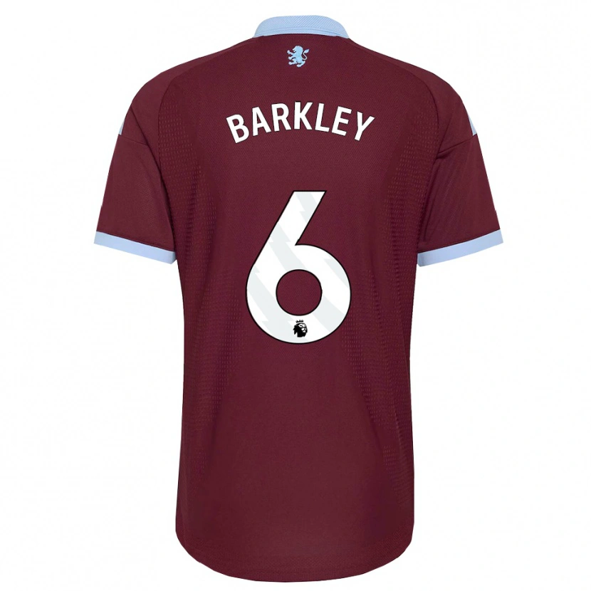 Danxen Dámské Ross Barkley #6 Modrá Chodníčková Vínově Červená Domů Hráčské Dresy 2026/27 Dres