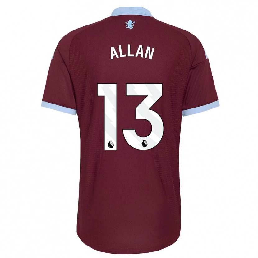 Danxen Dámské Jack Allan #13 Modrá Chodníčková Vínově Červená Domů Hráčské Dresy 2026/27 Dres