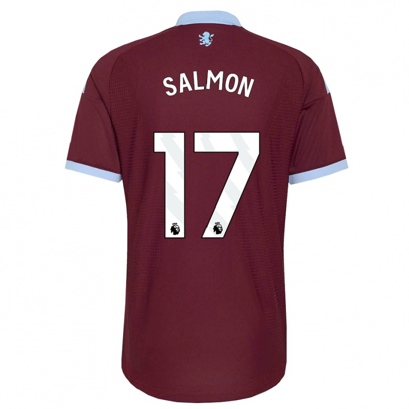 Danxen Dámské Ebony Salmon #17 Modrá Chodníčková Vínově Červená Domů Hráčské Dresy 2026/27 Dres