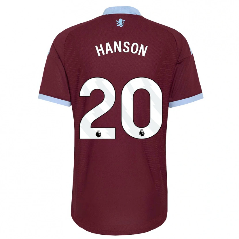 Danxen Dámské Kirsty Hanson #20 Modrá Chodníčková Vínově Červená Domů Hráčské Dresy 2026/27 Dres